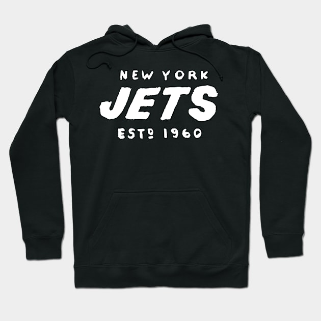 New York Jeeeets 10 Hoodie by Very Simple Graph